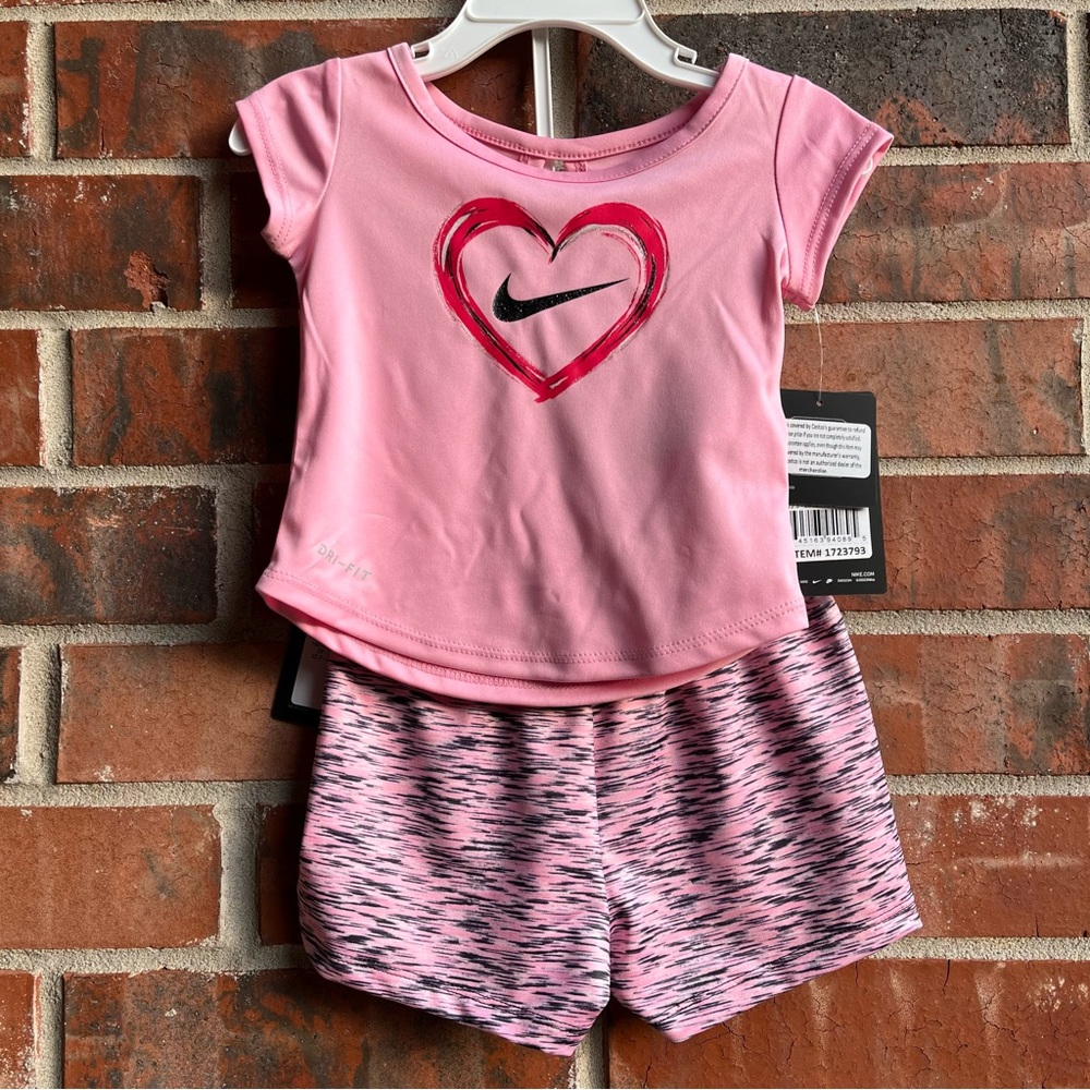 New Nike Toddlee Shirt Short Set